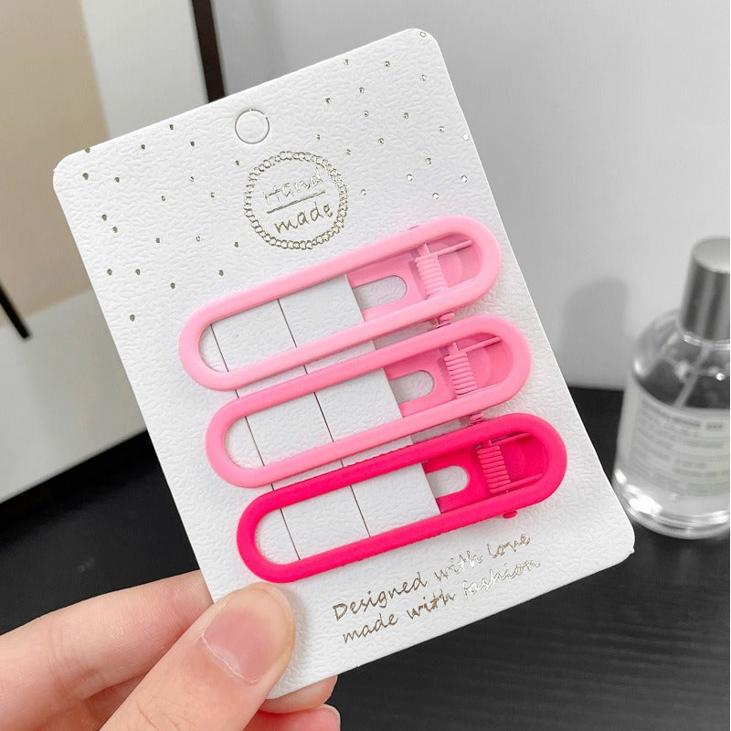 Pinzas Para El Cabello De Metal Lateral De Color Caramelo al por mayor